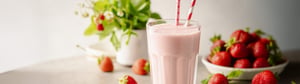 Carageenan dissolved in cold milk for milkshake production