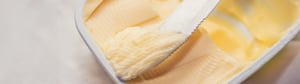 Dissolving spray-dried milk, yoghurt powders, salt, starch and pectin