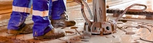Mixing minerals, clays and thickeners
